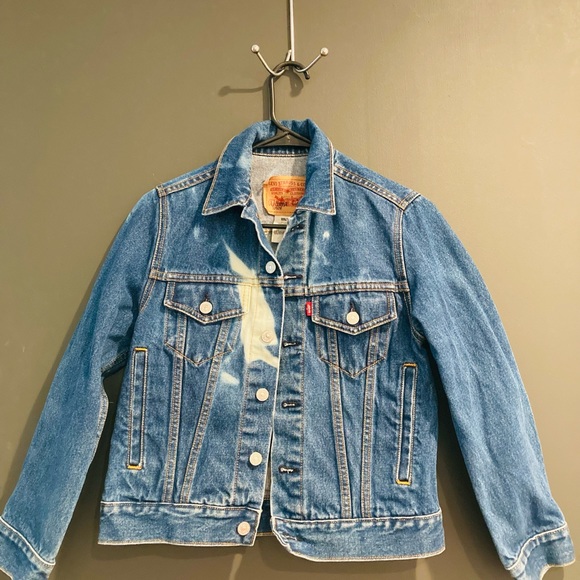 Vintage Distressed Levis Jean Jacket 